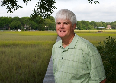 Tom Read, Jr., on the Marsh on James Island